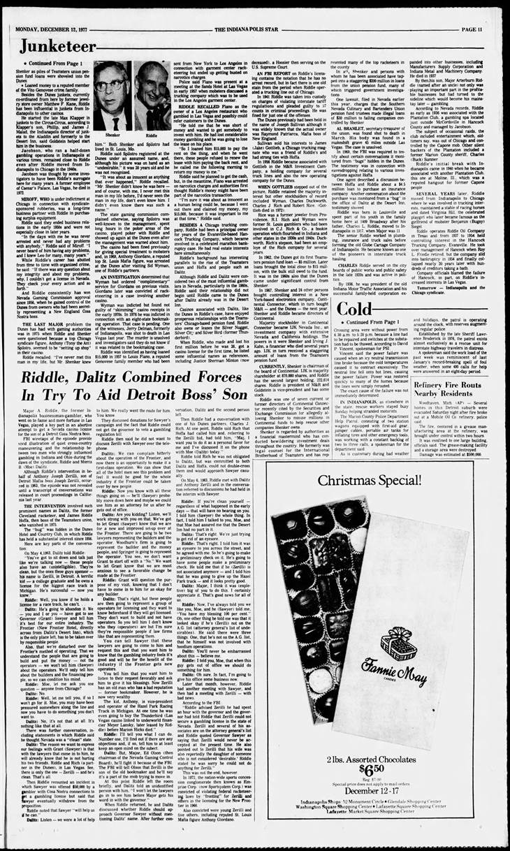 riddle  goldstein p1  DALITZ RIDDLE WIRETAP TOP INFO The_Indianapolis_Star_Mon__Dec_12__1977_.jpg